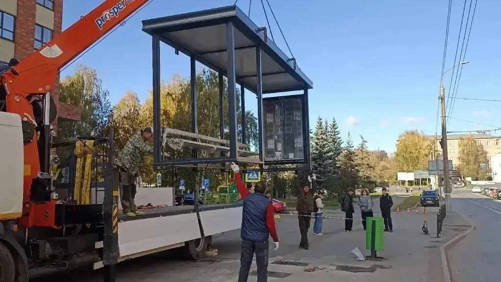 🚌 В Ижевске обновляют остановки