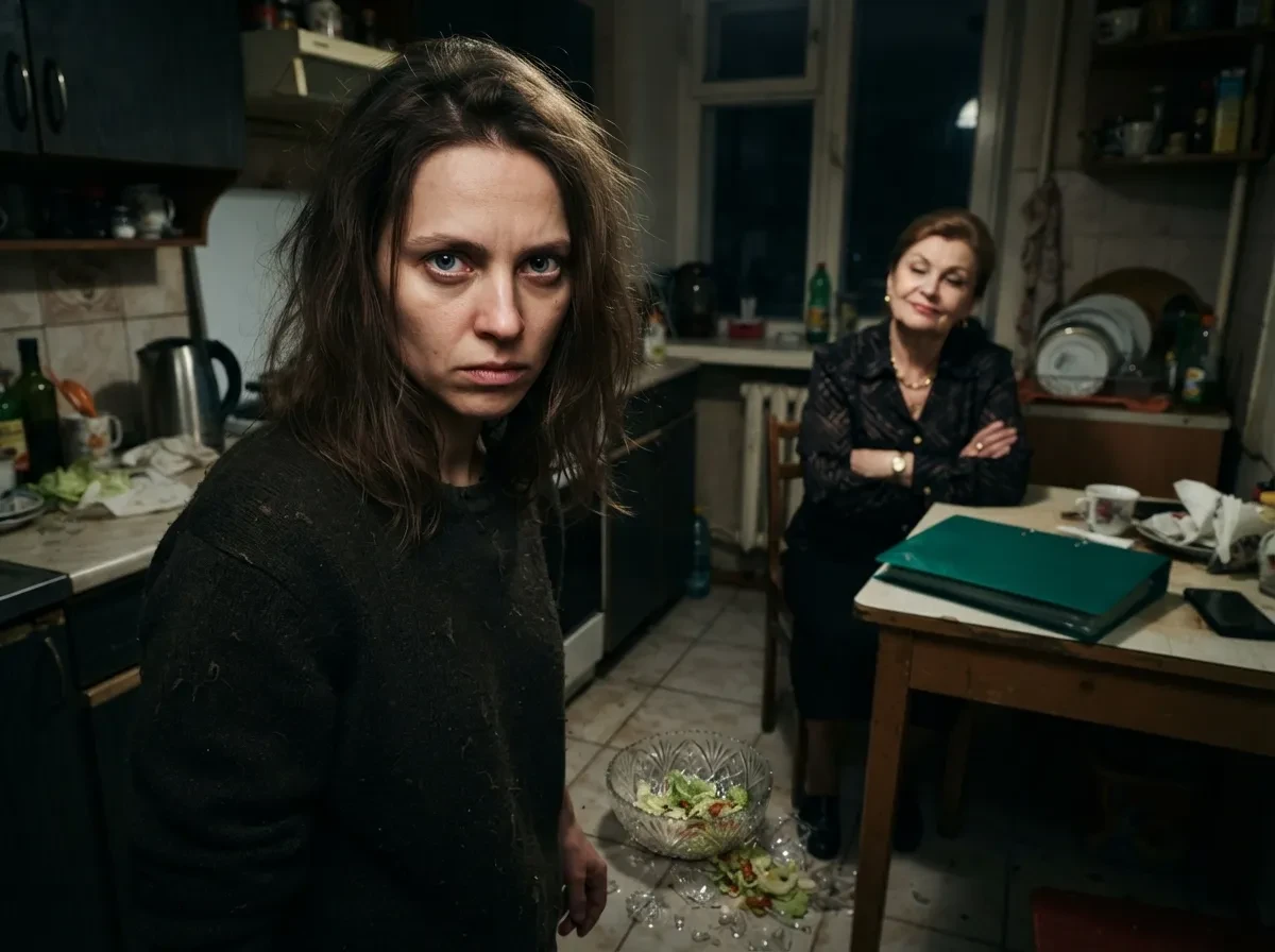 — Мать тут прописана не будет, — отрезала свекровь. В тот же вечер я выставила вещи муж...