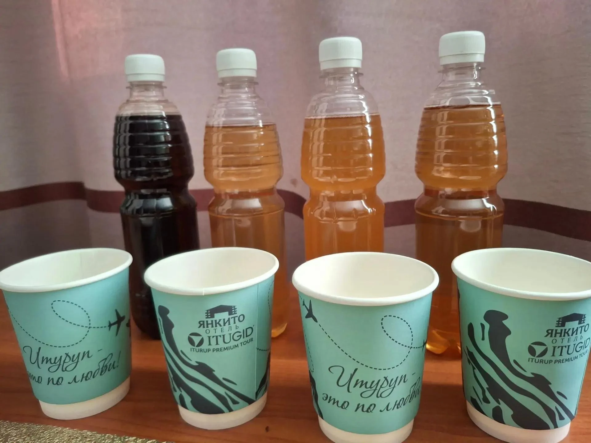 В отеле "Янкито" прошла дегустация напитков, изготовленных компанией "Курильский берег"