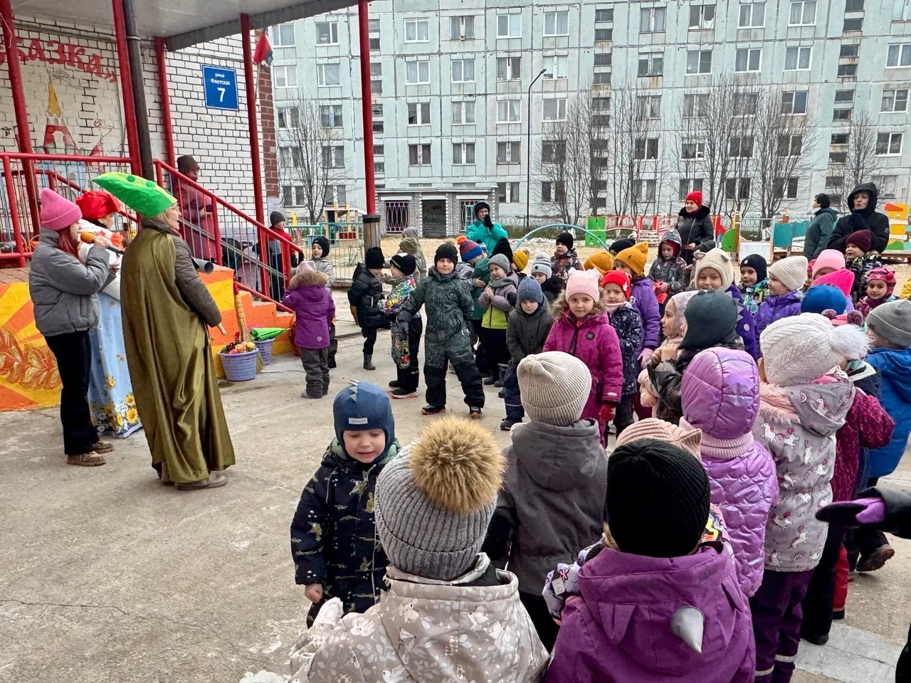 🍂 Сегодня в ДОУ № 4 «Сказка» для воспитанников старших и подготовительных групп прошло...