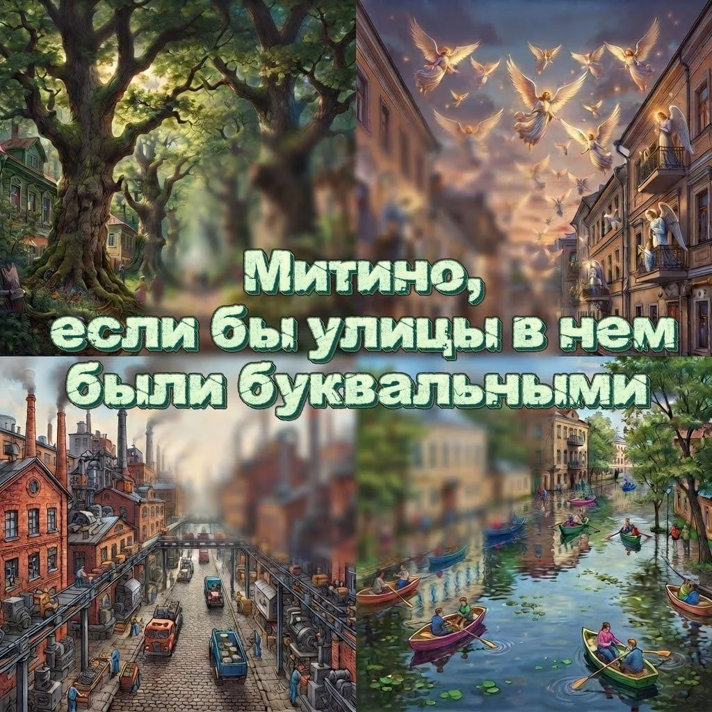 Что, если бы улицы нашего района выглядели так, как они звучат?
