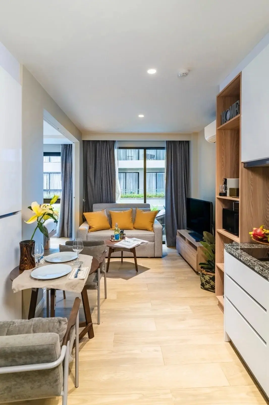 Апартаменты Diamond Condo с 1 спальней и 1 ванной