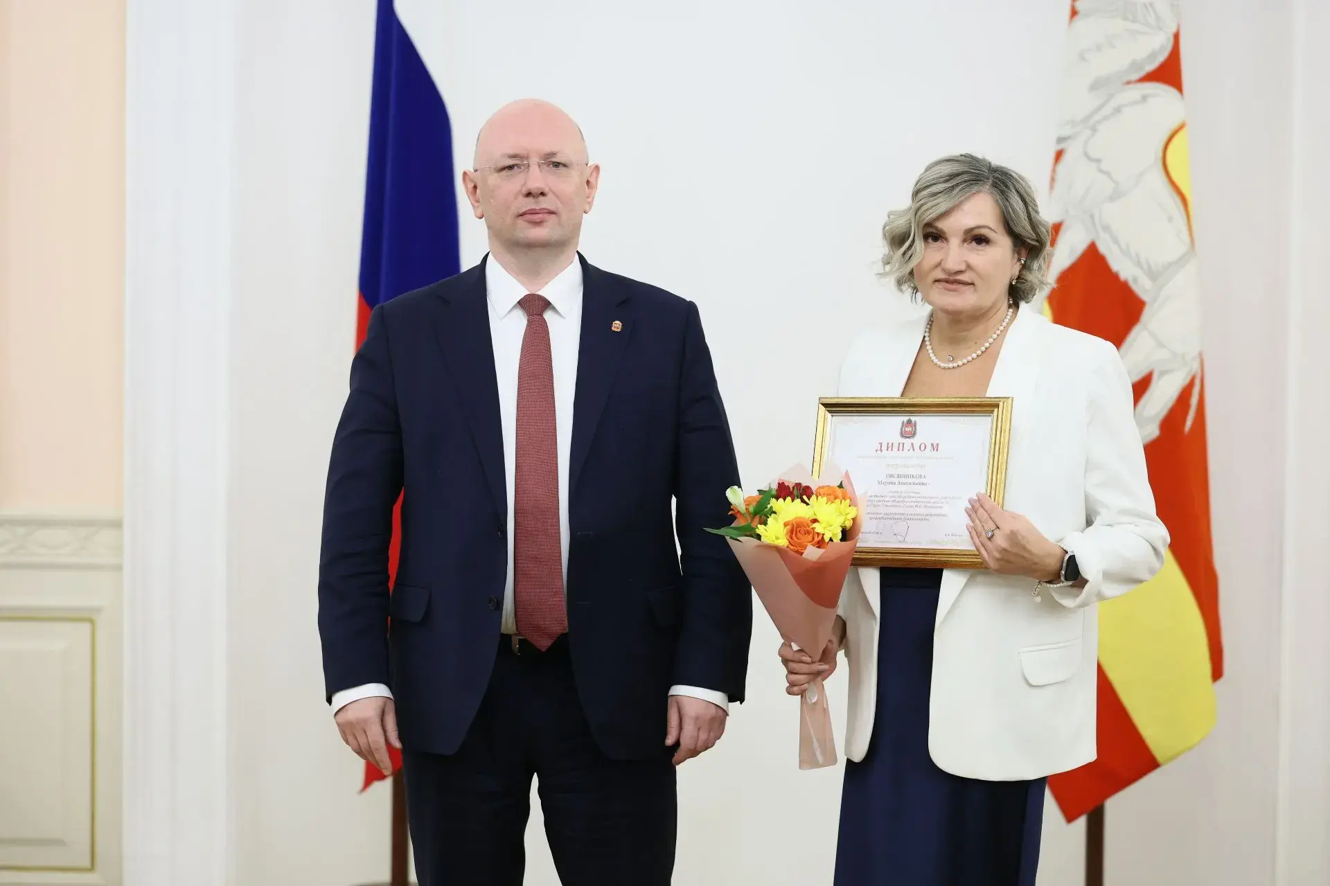 💐 Нашу учительницу официально признали одной из лучших на Южном Урале. Накануне в обла...