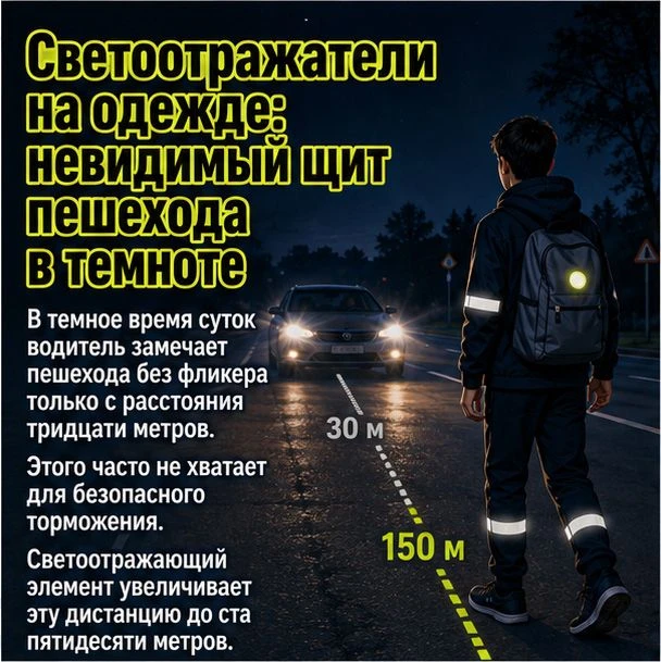 🚗 Каждый день на дорогах происходят аварии с участием пешеходов.