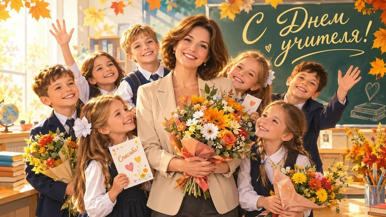 🎉 С Днем учителя! Педагогам, которые помогают создавать будущее!