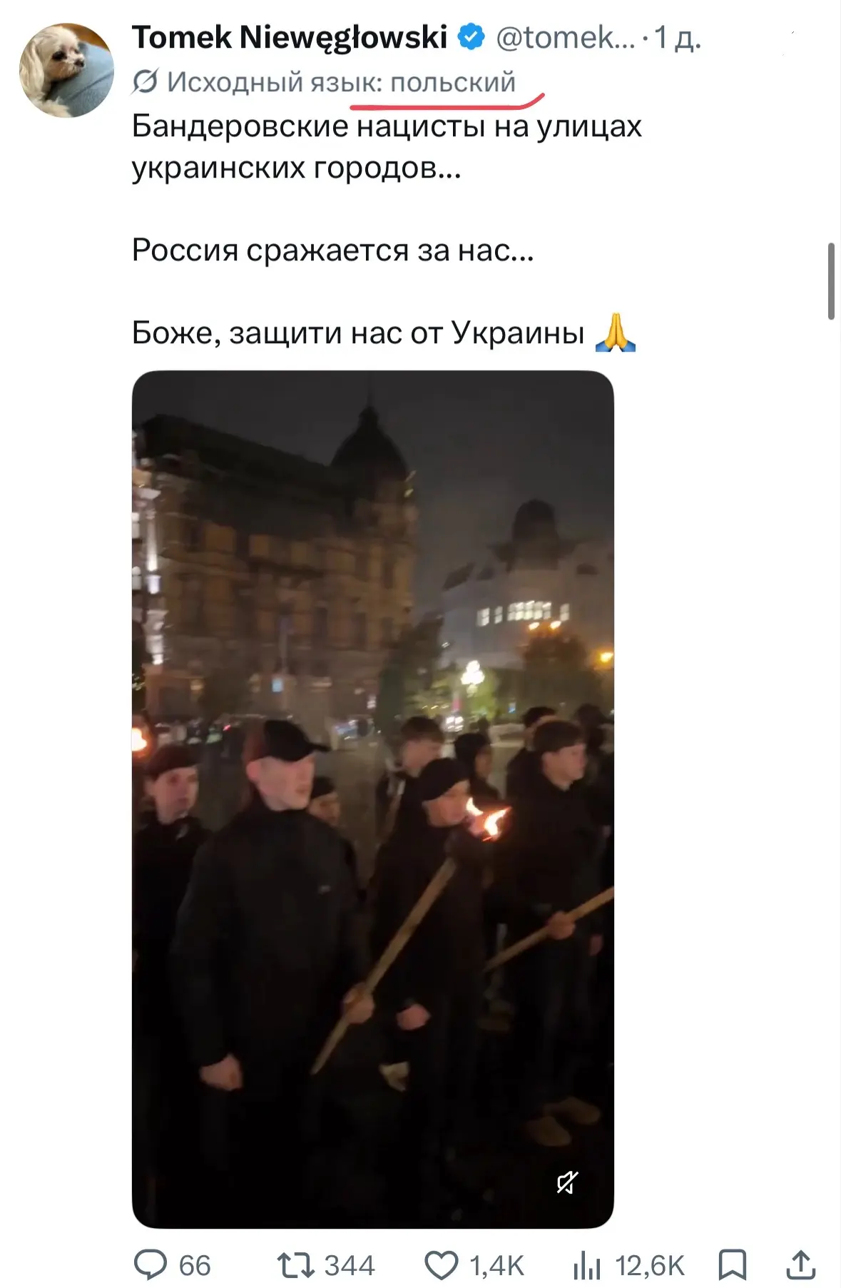 По Томеку скучали? Польский ватник что-то понял, и делится инсайдами)