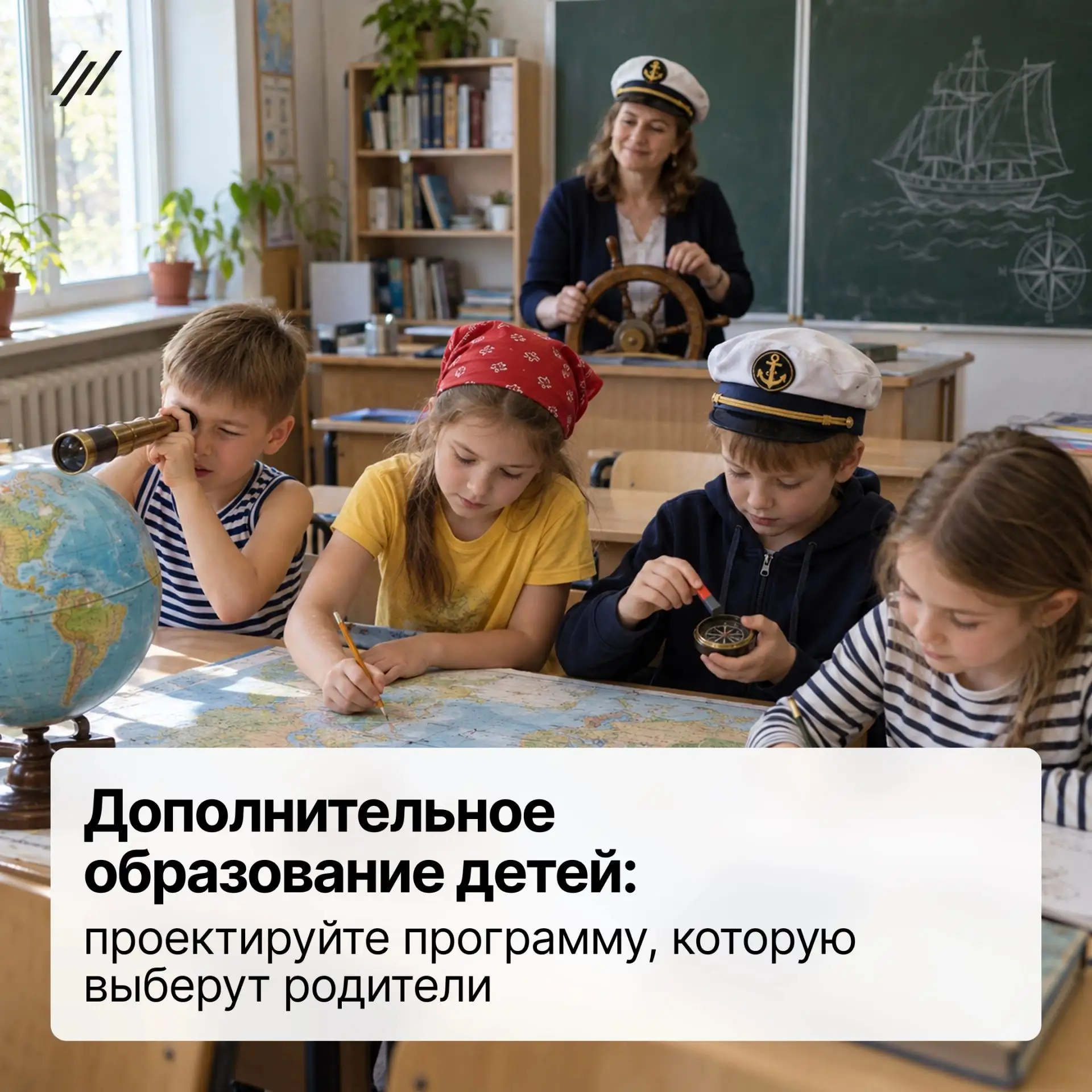 🌟Дополнительное образование детей: спроектируйте программу, которую выберут родители