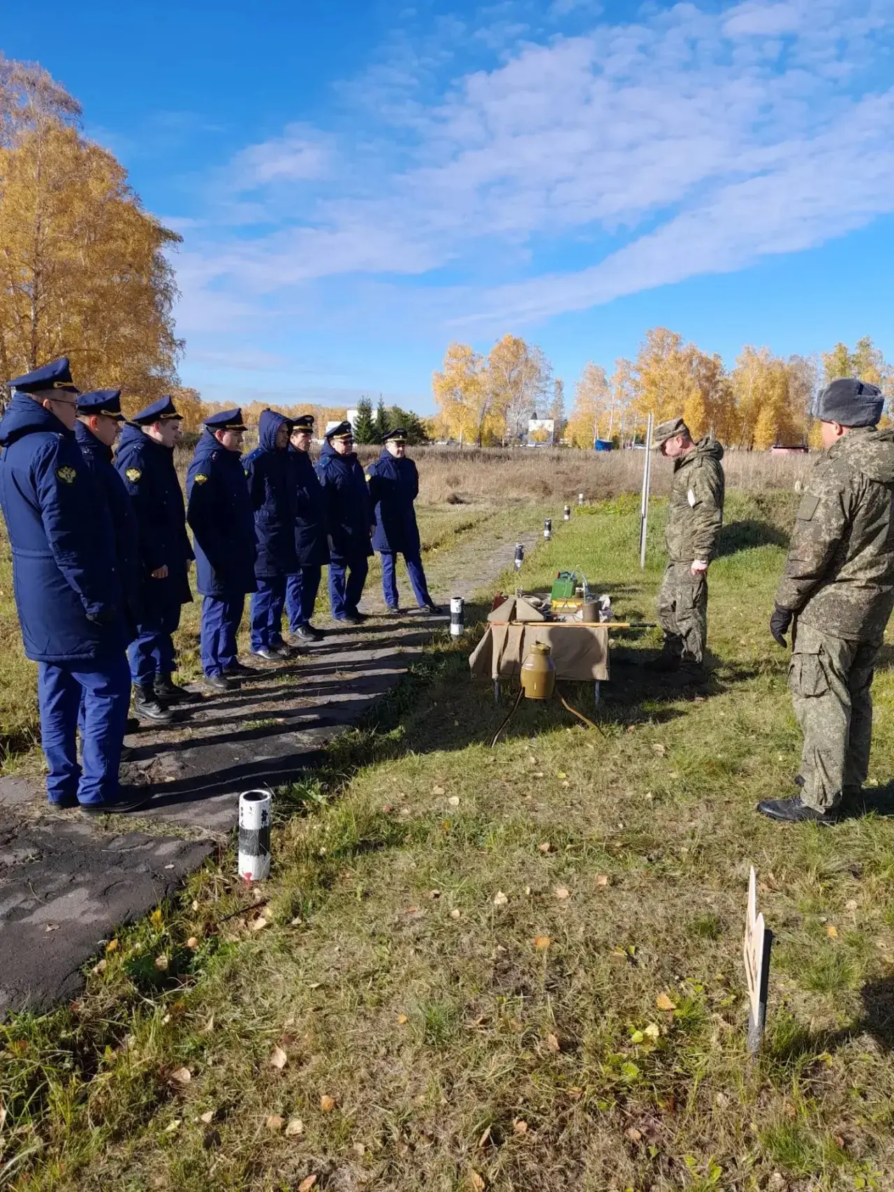 На базе Учебного центра Воздушно-десантных войск прокурорские работники прошли теоретич...