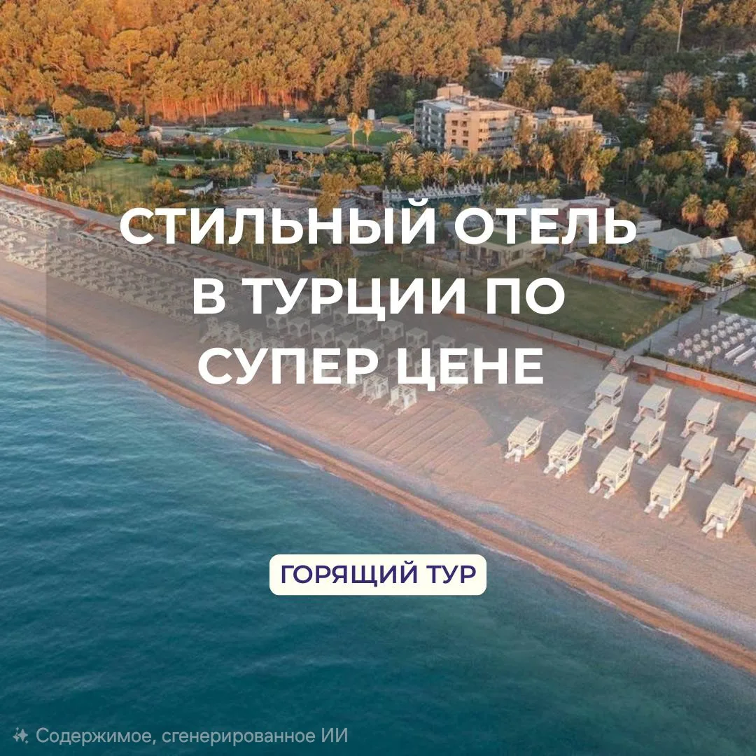 🔥 ГОРЯЩИЙ ТУР 🔥