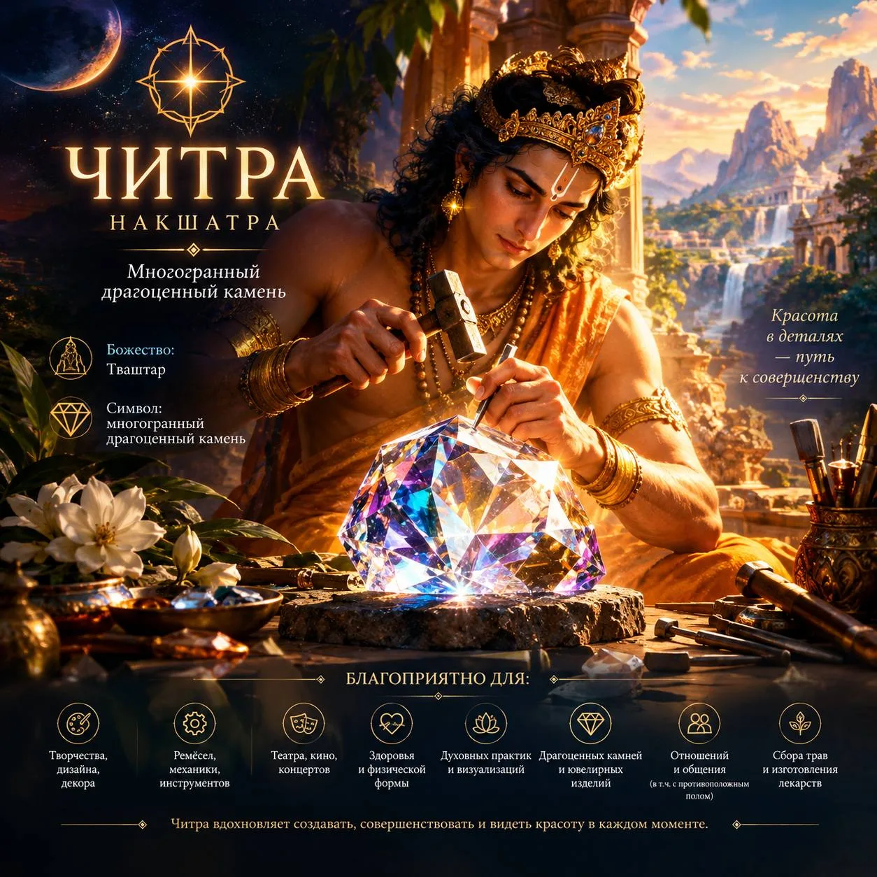 🕉️ АСТРОПРОГНОЗ НА ВОСКРЕСЕНЬЕ — 11 ОКТЯБРЯ 2026
