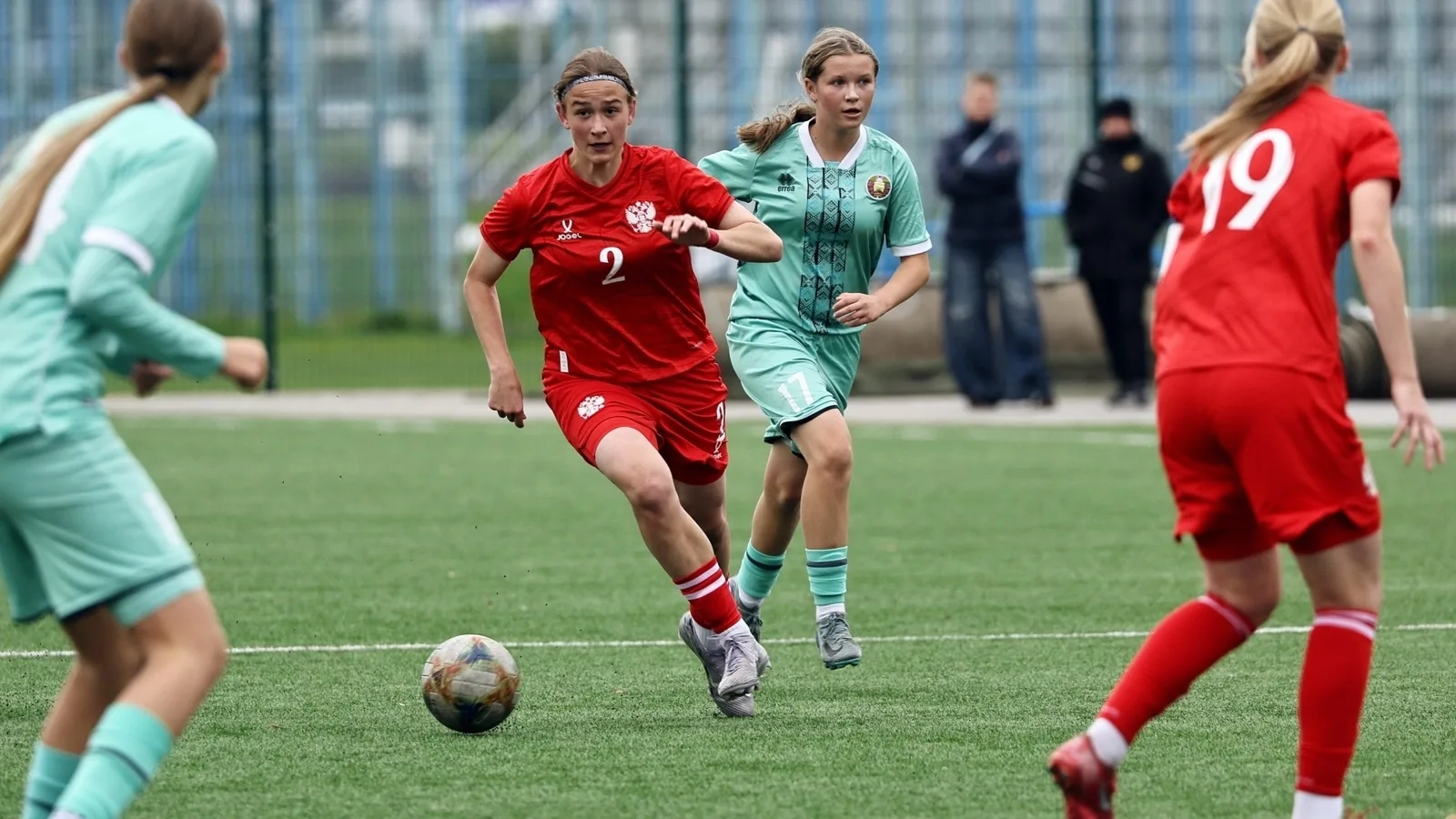 🇷🇺 Женская юниорская сборная России U17 сыграла вничью с Беларусью