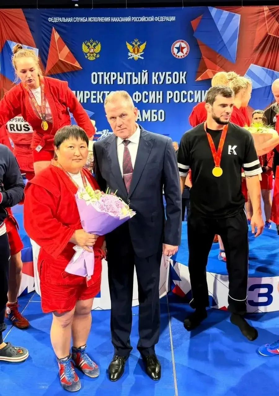 🔥Наша землячка Екатерина Турунхаева в составе сборной Федеральной службы исполнения на...