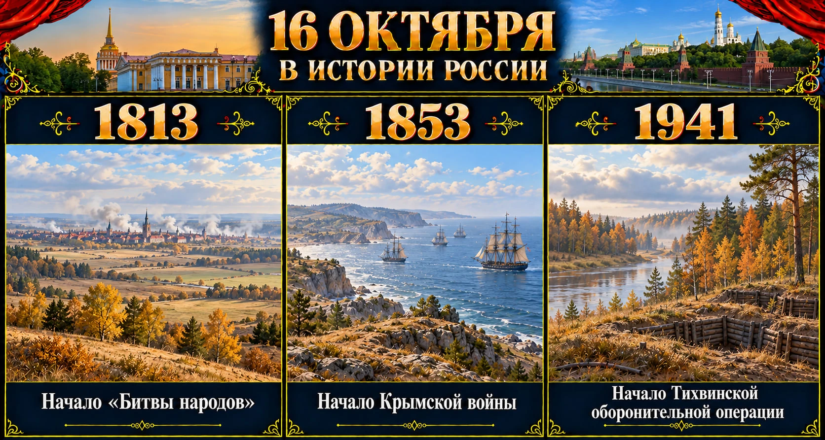 📜 16 октября в истории России