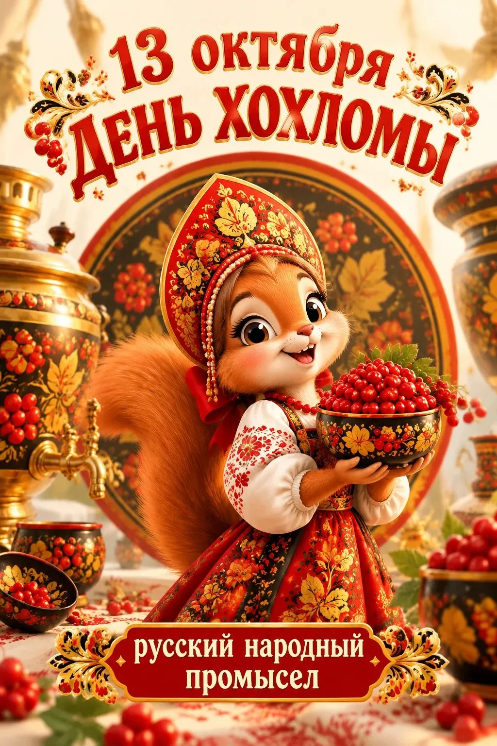 💛«Золотое чудо России: Хохлома»❤