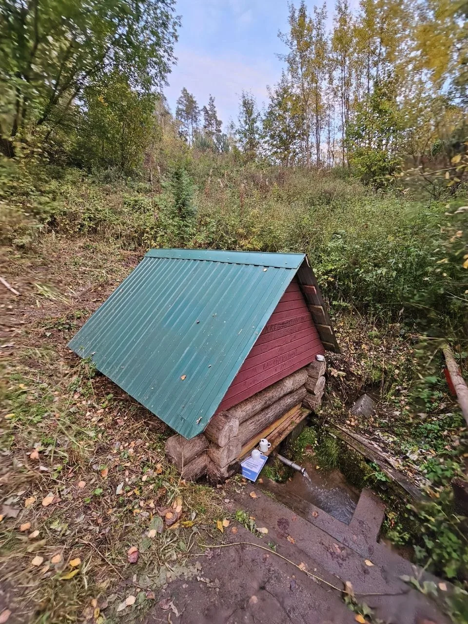 Святой источник в Молитвино повреждён