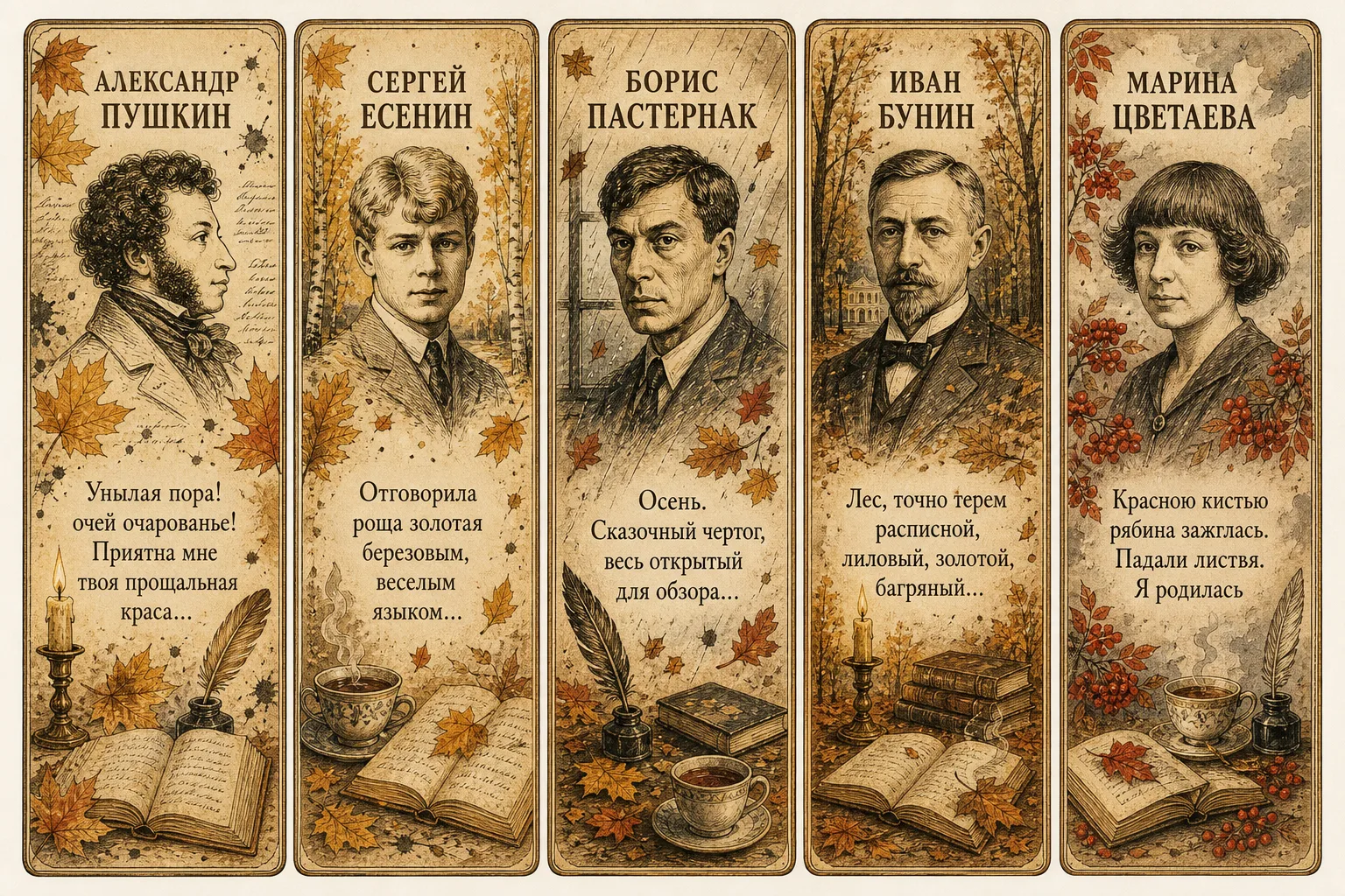 📙9 октября. Всероссийский день чтения. Закладки 📚