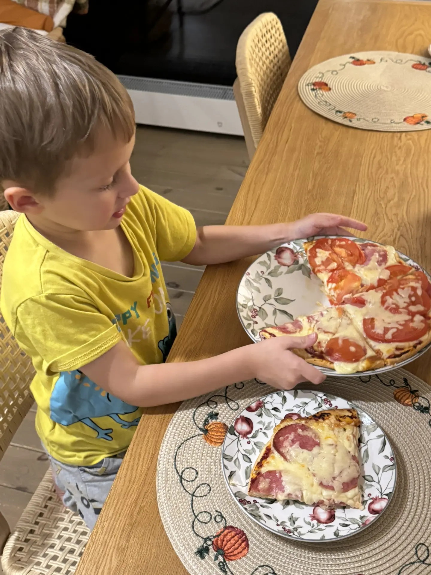 Сегодня у нас вечер домашней пиццы 🍕
