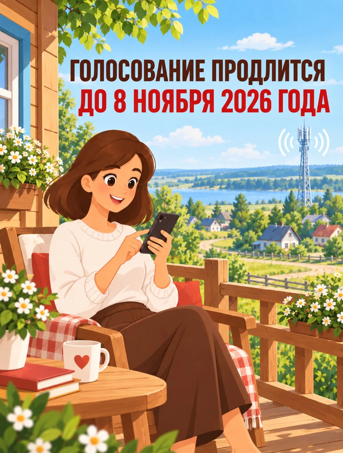 📱Голосование за мобильный интернет в селах Ростовской области
