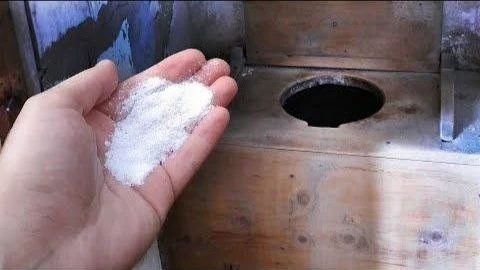 Как избавитьcя от запаха в уличном туалeте✍