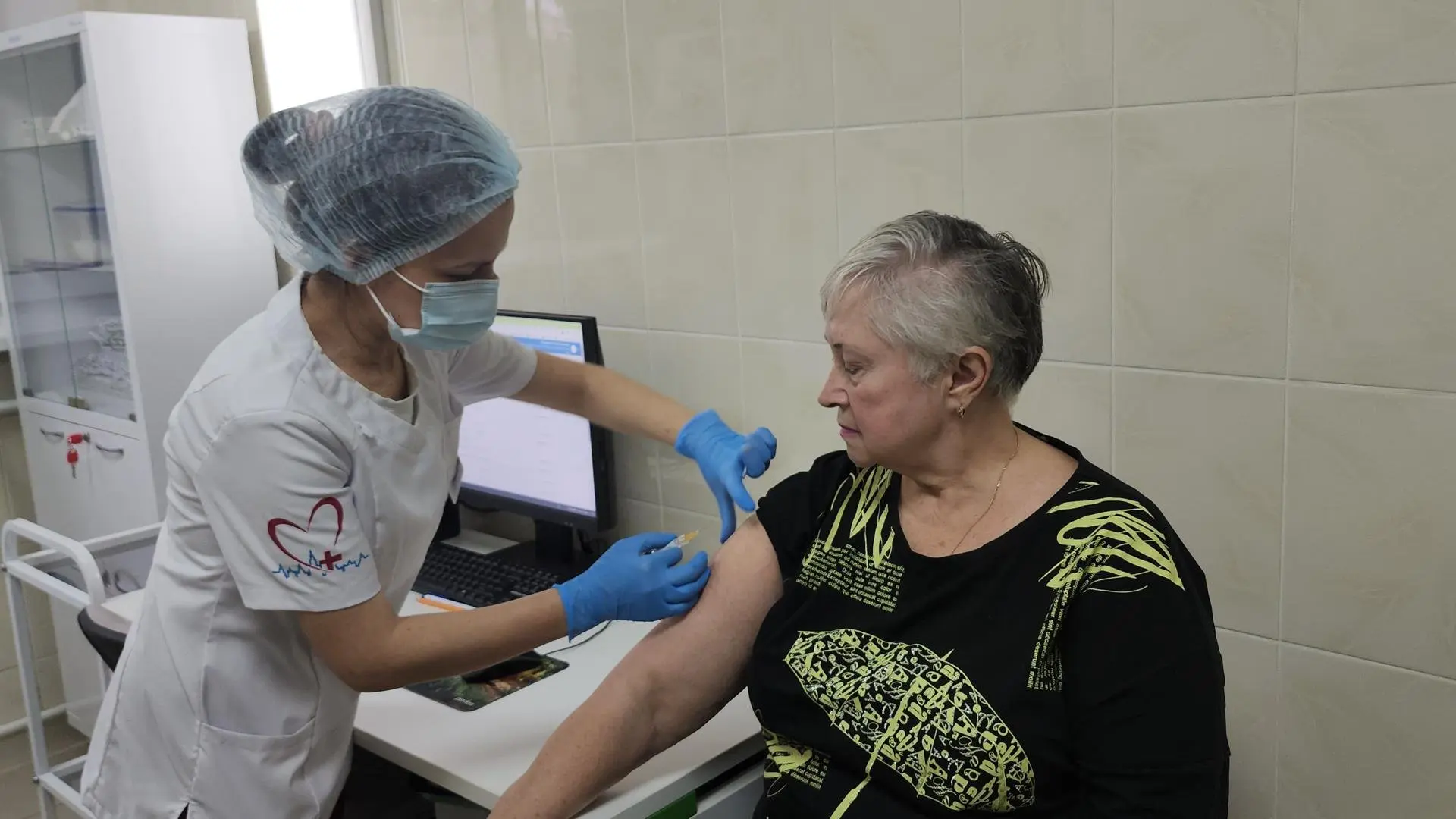 В Люберецкой больнице привились от гриппа более 25 тысяч пациентов.