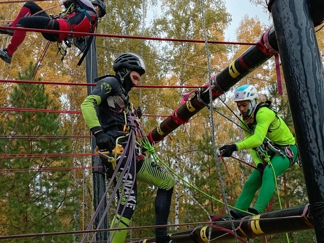 В Азово прошли чемпионат и первенство Омской области по спортивному туризму на пешеходн...