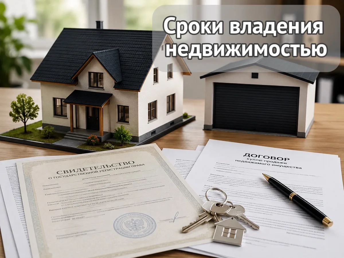 С какой даты считается минимальный срок владения недвижимостью?