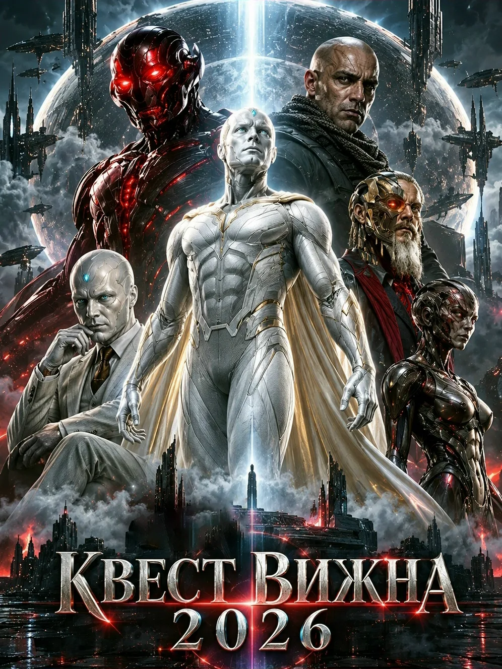 Квест Вижна (2026) 🧨 Премьера • 2 из 8 серий Жанр: фантастика, боевик, приключения Рей...