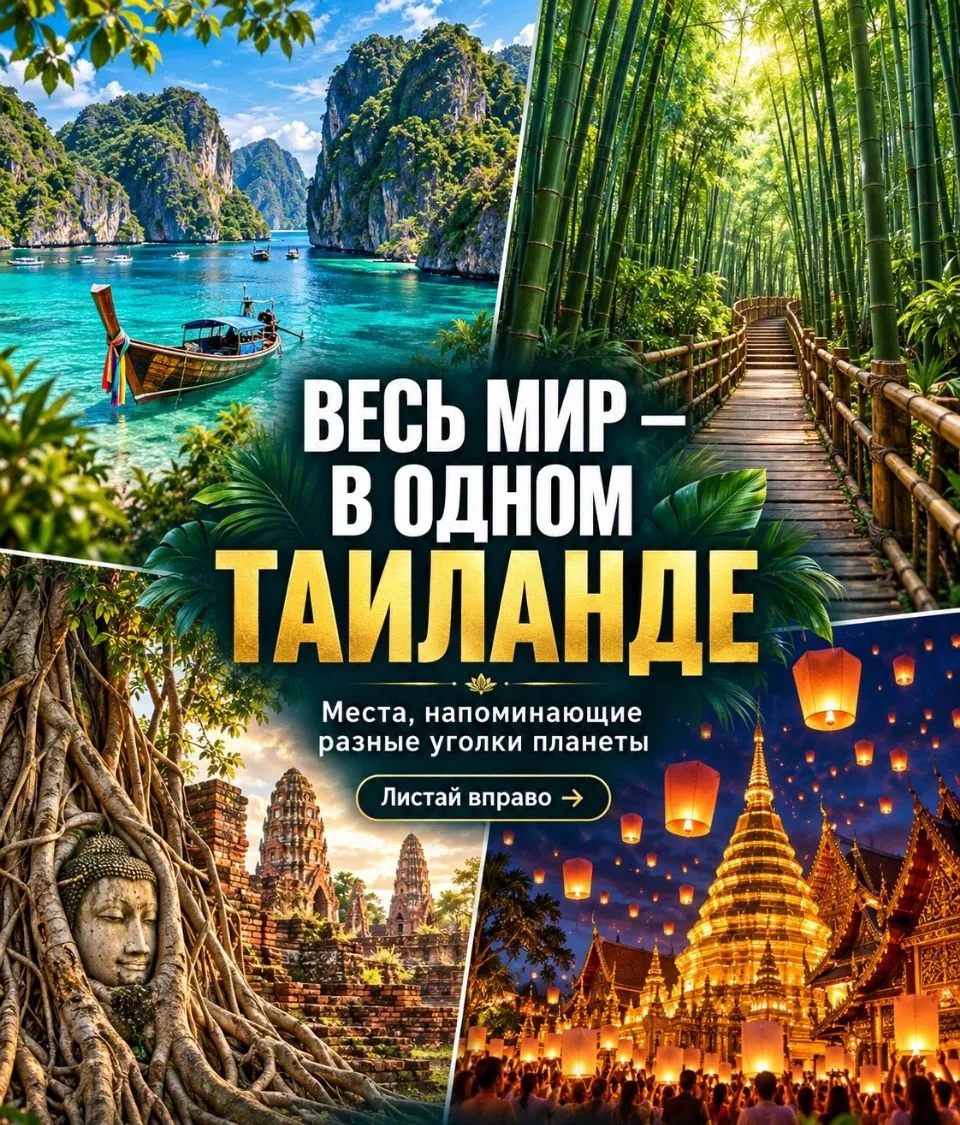 ‼️Мир Тайланда, который нужно увидеть своими глазами 😍