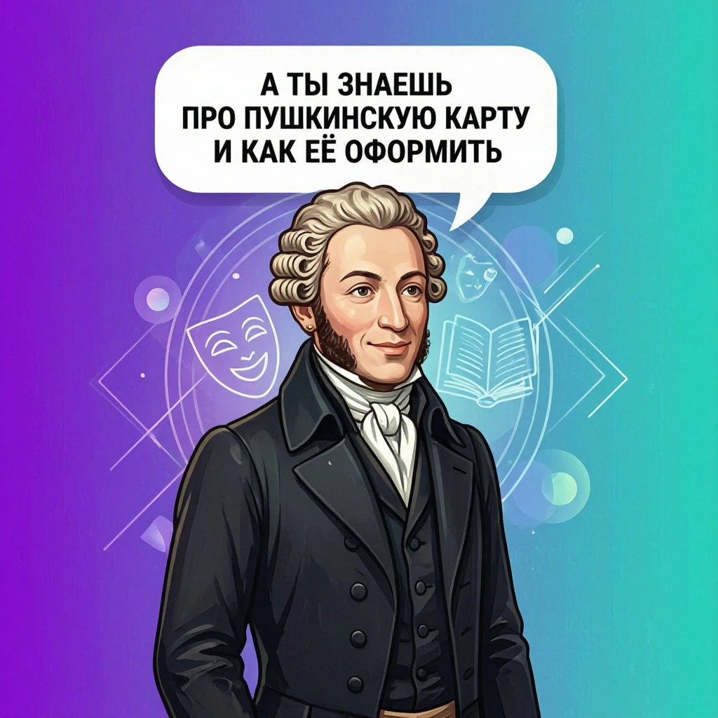 🎭 Пушкинская карта: Ваш билет в мир культуры! 🎭