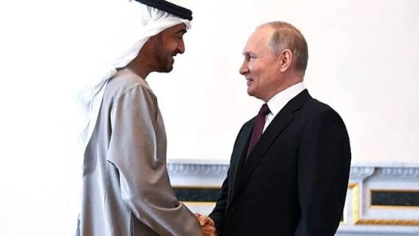 Президенты России и ОАЭ провели телефонные переговоры