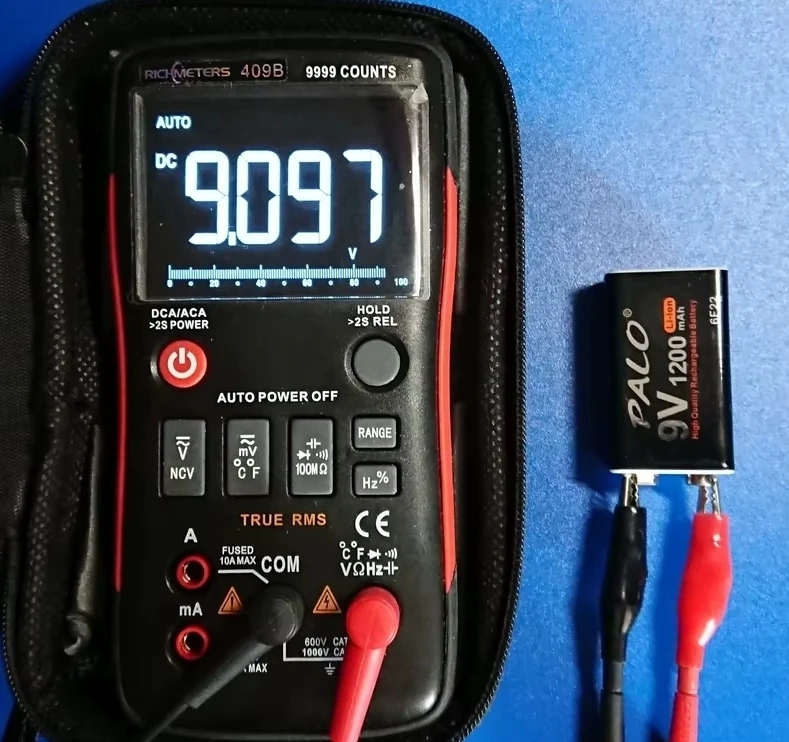 Аккумуляторные кроны 9В 1200 мАч