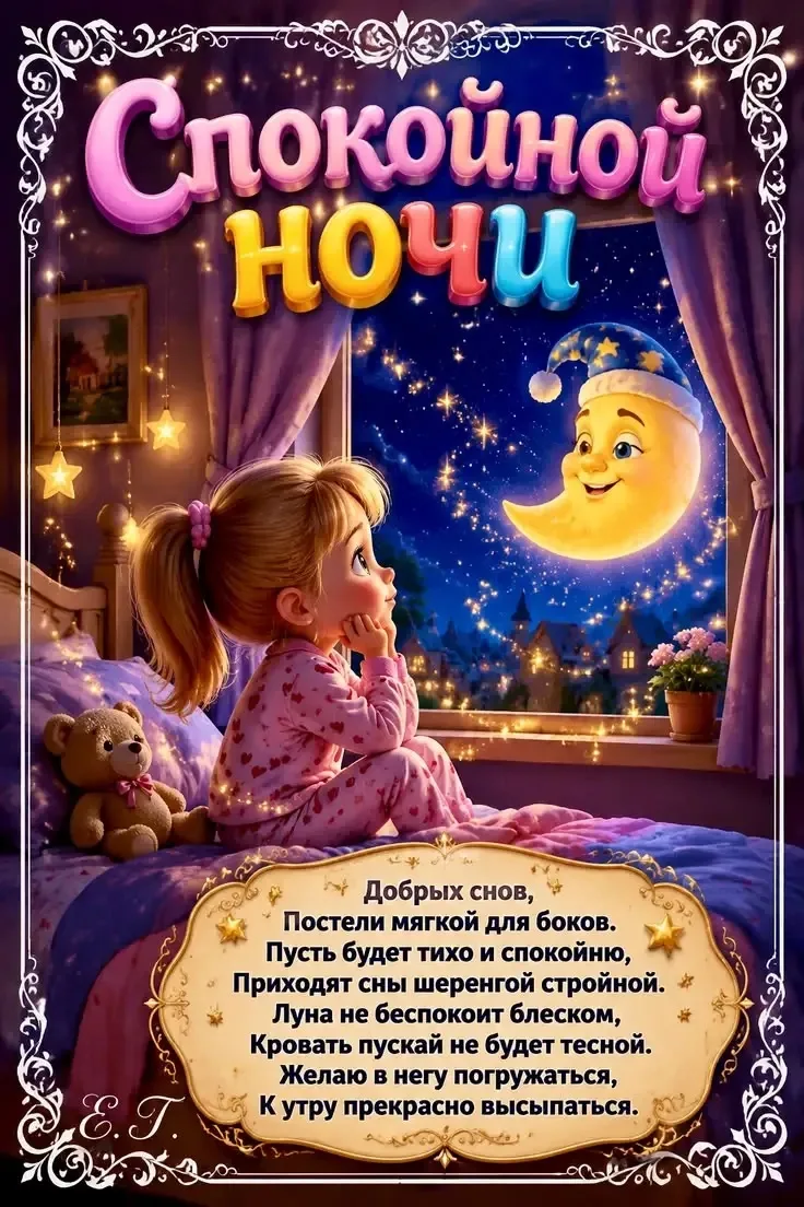 Доброй ночи 💤