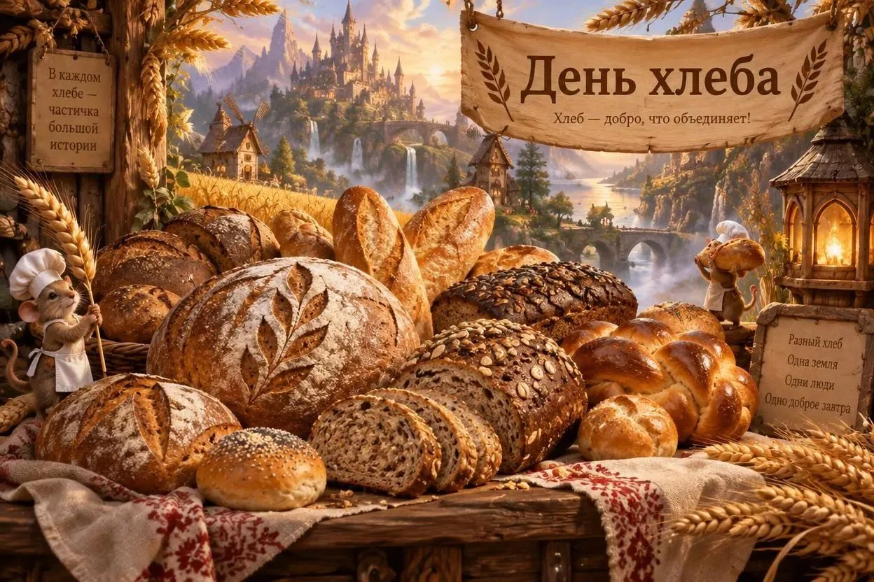 16 октября — Всемирный день хлеба. А что вы о нём знаете?