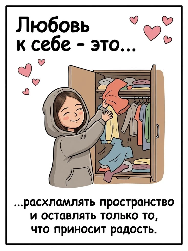 Сегодня психанула и устроила такое расхламление, дети два раза ходили выкидывать пакеты...