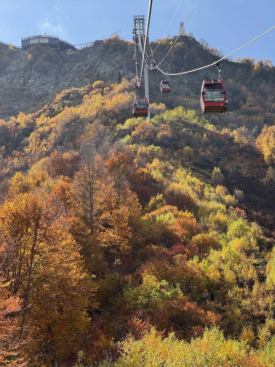 ⛰ Золотые краски осени на Аибге