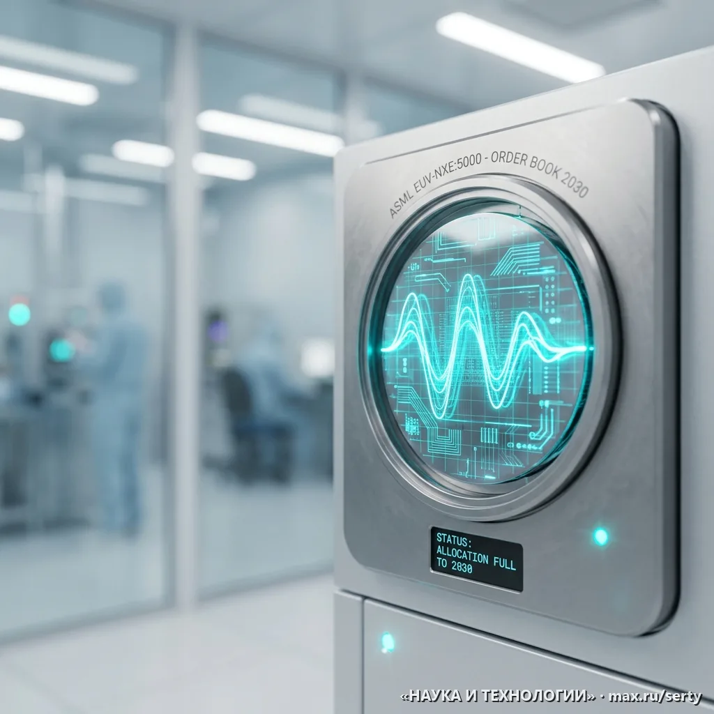 💎 ASML задыхается от спроса: заказы на литографы расписаны до 2030 года