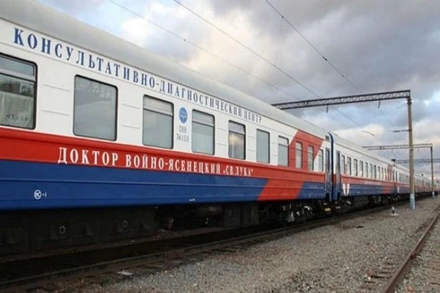 Поезд здоровья св. Лука в октябре совершает свою очередную поездку
