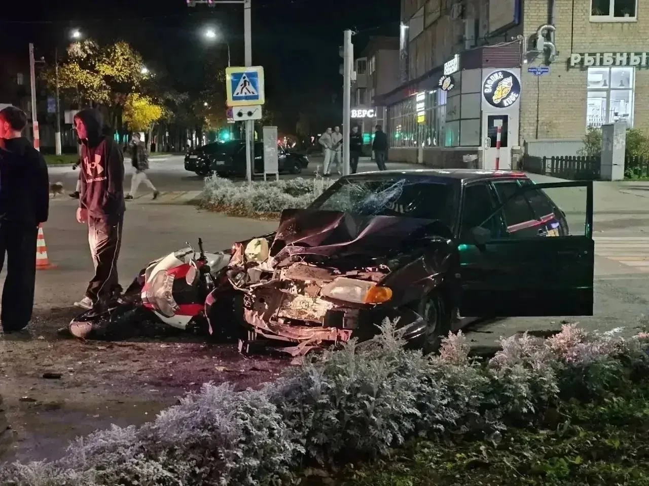 ❗️🙏Жесткое ДТП с участием мотоциклиста в Чайковском…