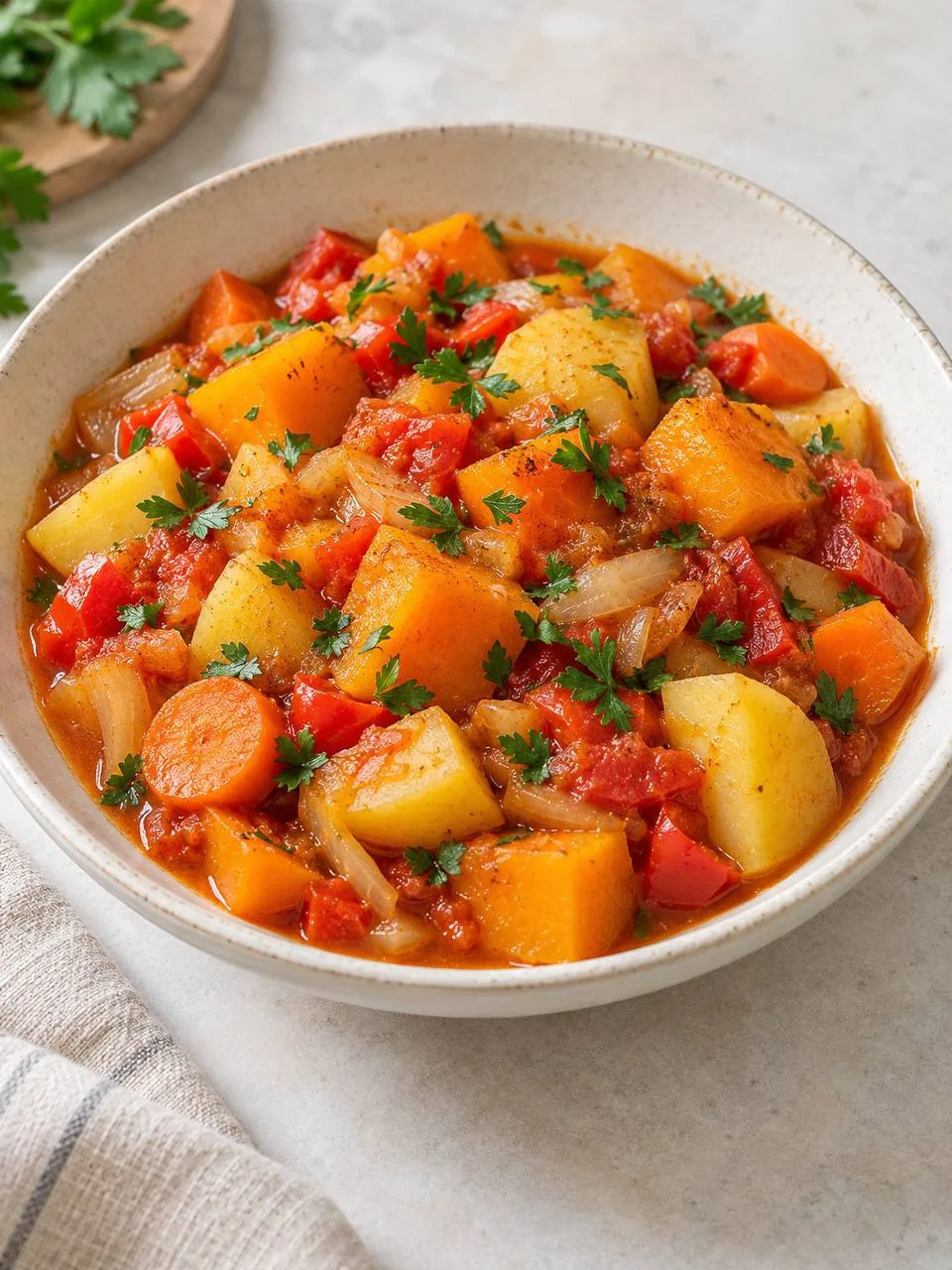 Овощное рагу с тыквой 🍲
