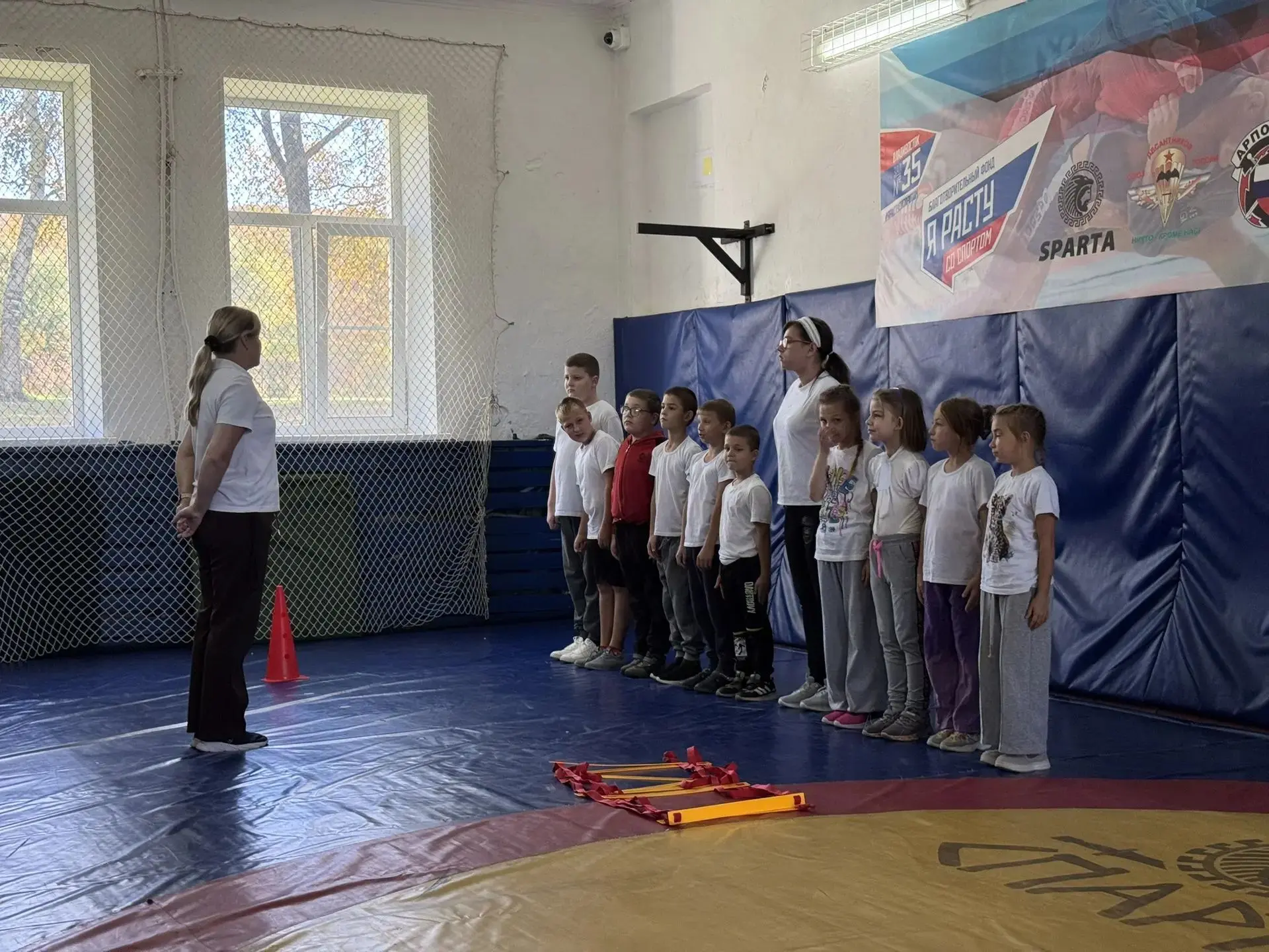 Преодолевая барьеры: в КГОБУ Раздольненская КШИ прошел открытый урок по адаптивной физи...