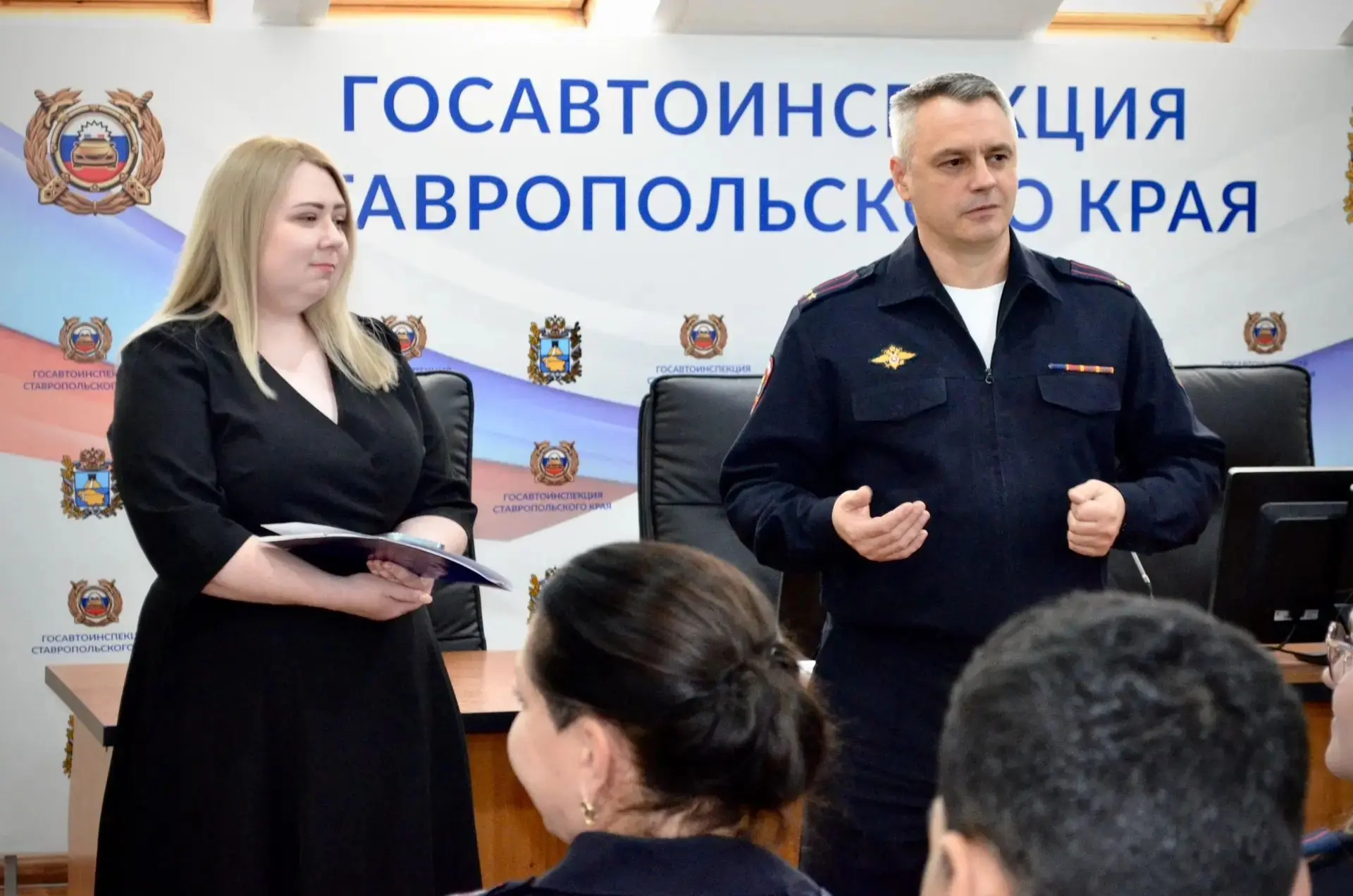 ⭐️ 🚔 Ставропольские инспекторы по пропаганде повысили уровень профессиональной подгото...