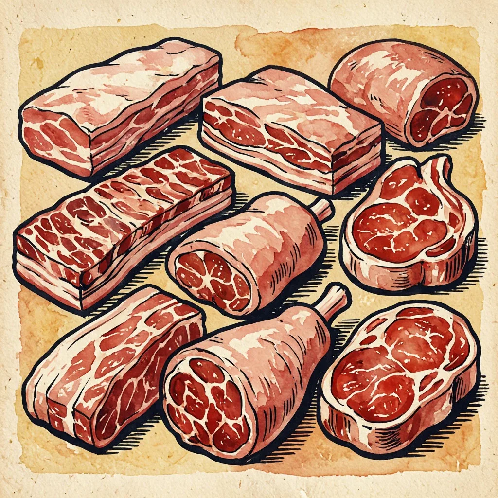 🥩 Свежая свинина уже ждёт своего покупателя на прилавке!