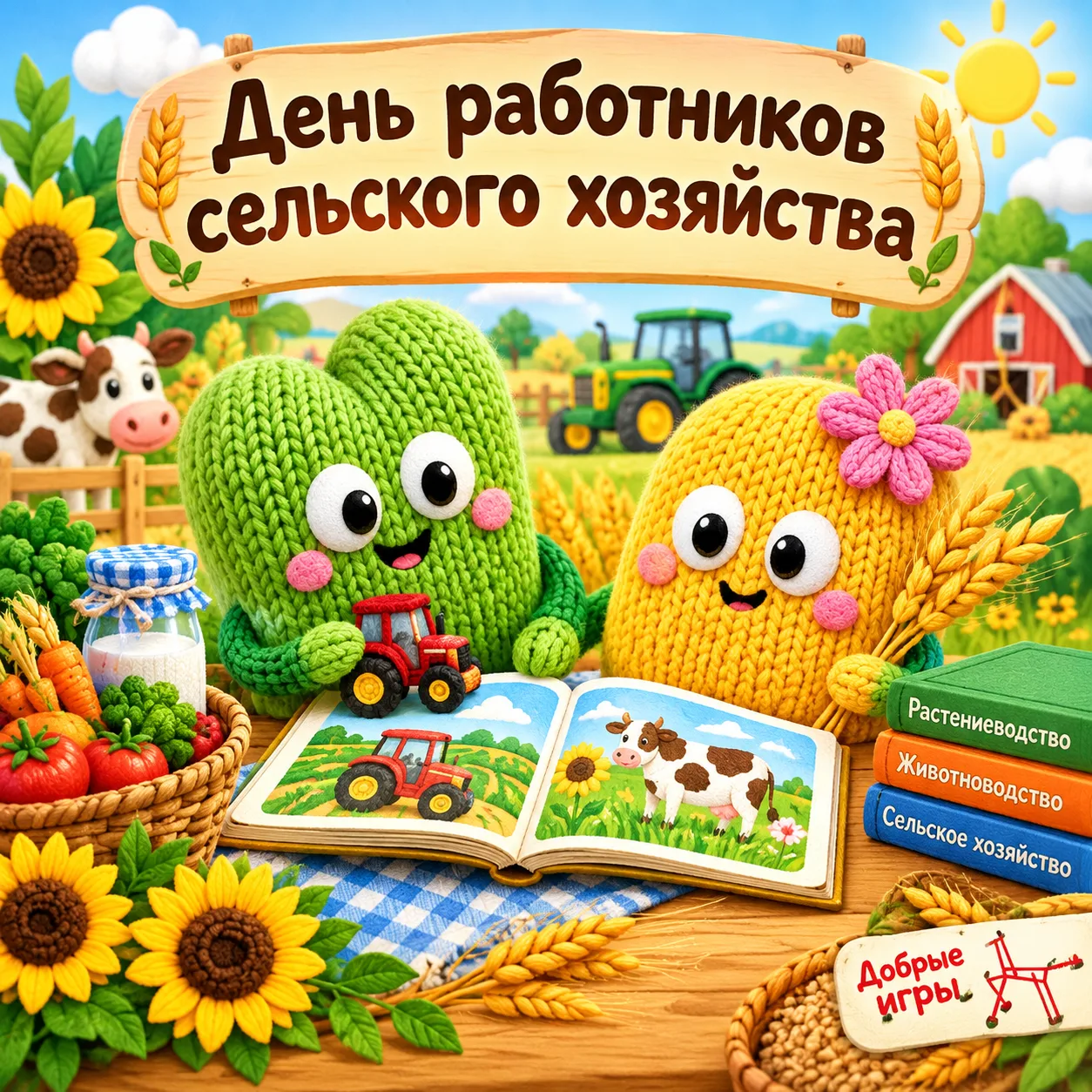 🌾Поле золотое, труд непростой: РВГ‑2 отмечает День сельского хозяйства