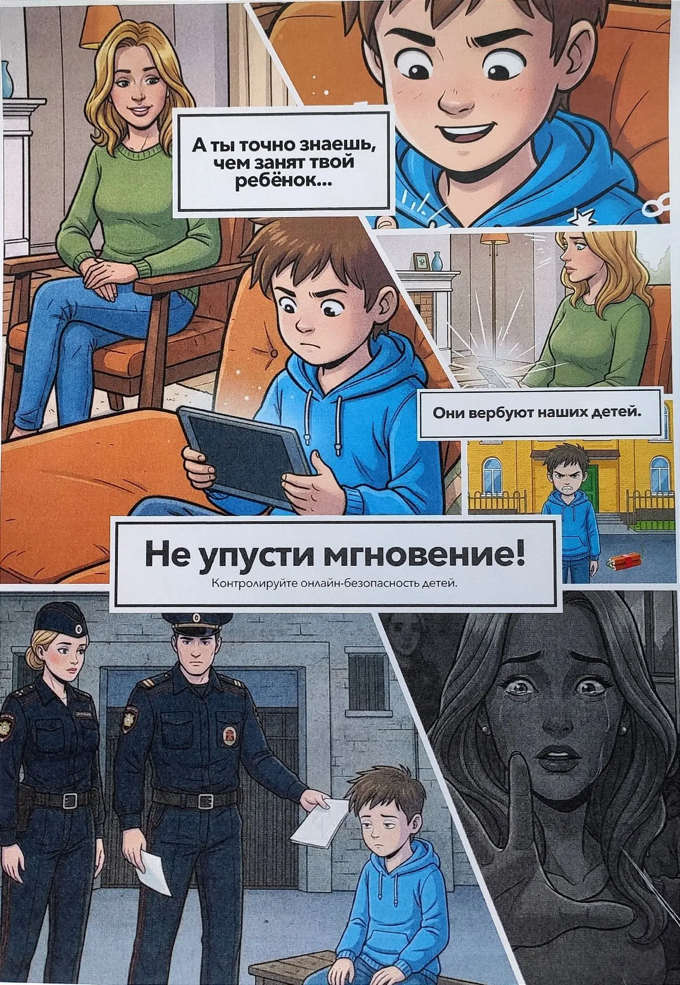 Контролируйте он-лайн ❗ безопасность детей 👨‍👩‍👧‍👦