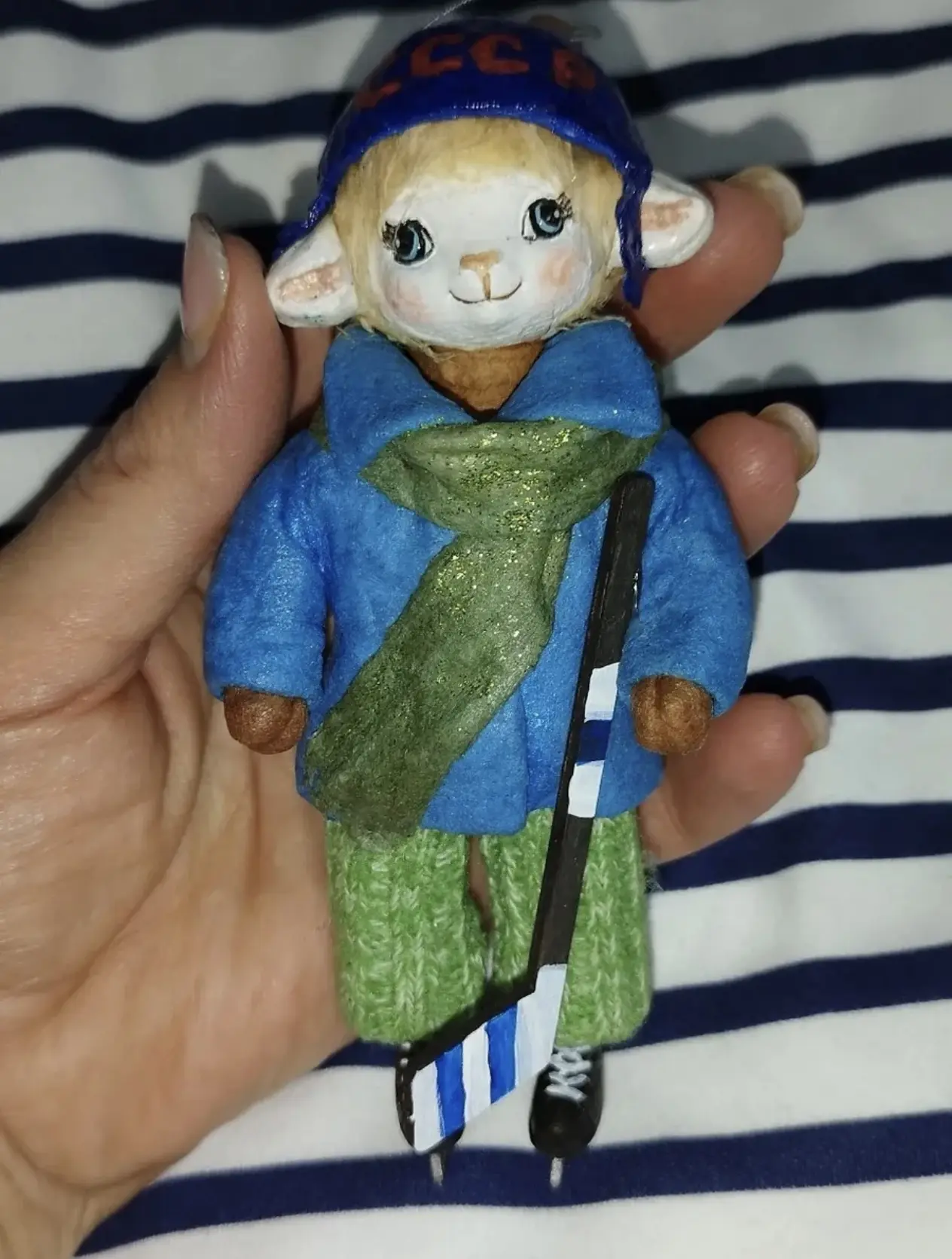 ёлочная игрушка ручной работы
