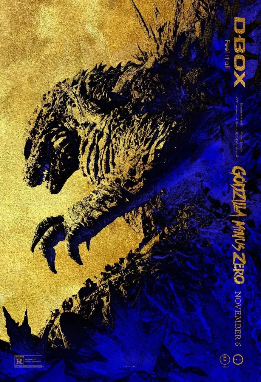 Постеры монстр-муви Годзилла минус ноль (Godzilla Minus Zero).