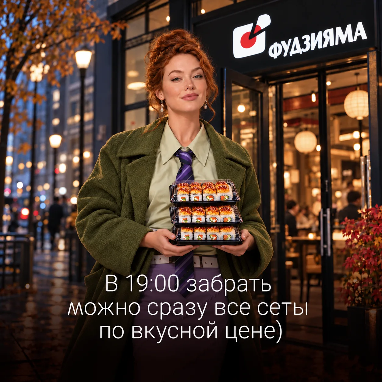 Увидели на витрине три вечерних сета? Все три ваши