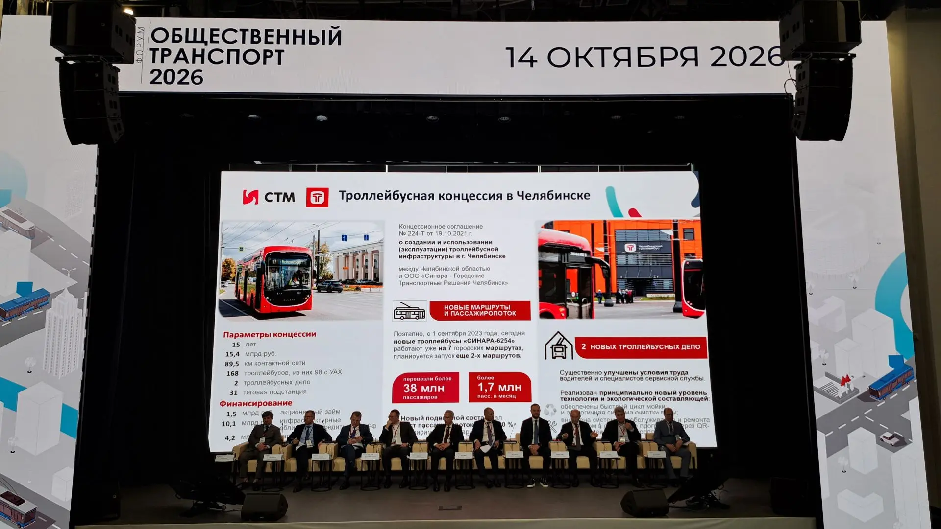 В Москве проходит форум «Общественный транспорт 2026»