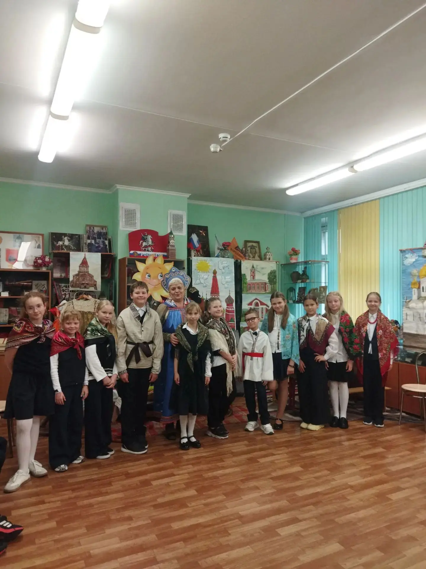 🏠 Интерактивная экскурсия «Русская изба» в школьном музее