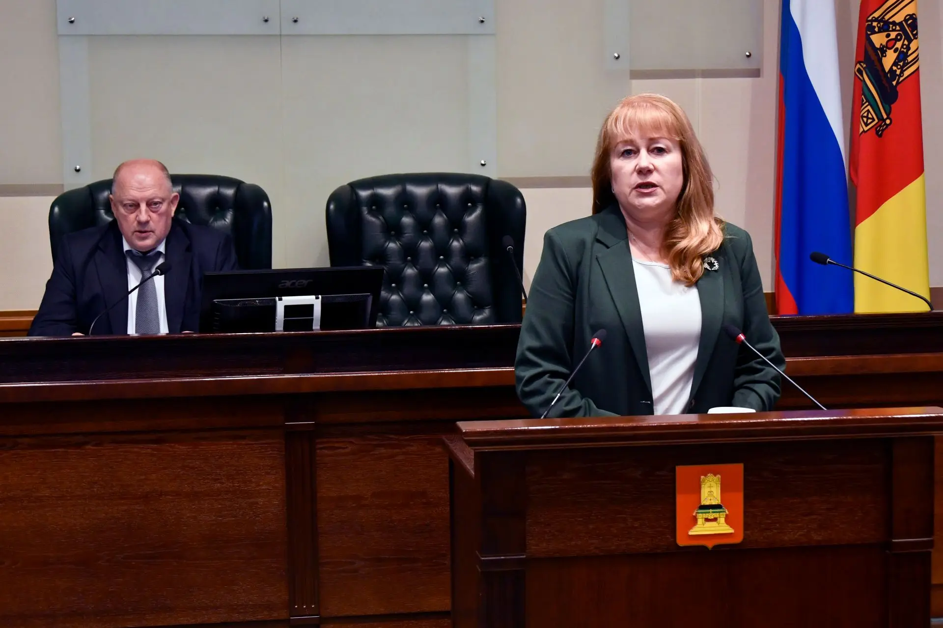 Валентина Дронова приняла участие в работе Законодательного Собрания региона